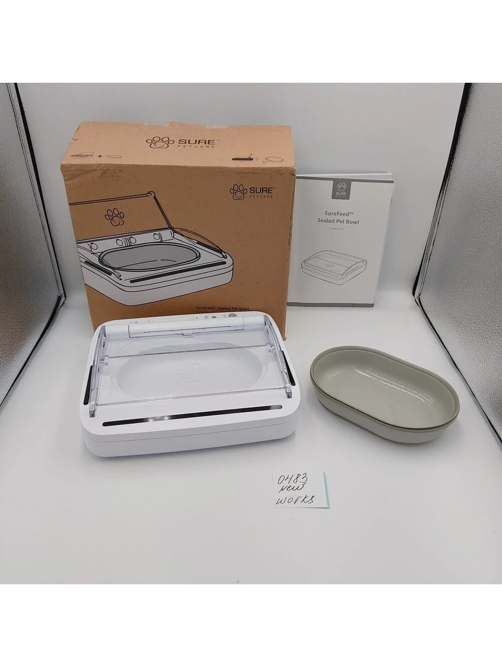 Surefeed - Motion SENSOR Activated Sealed Pet Bowl - NOT Microchip Activated